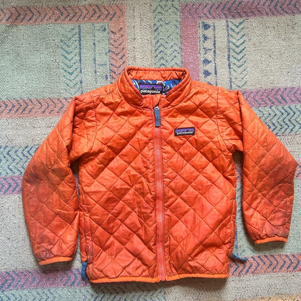 Kids Patagonia Nanopuff - 4T - orange